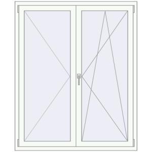 Buy Tilt-and-Turn 1300x1600 mm KORSA ENERGY-SAVING REHAU SYNEGO MD