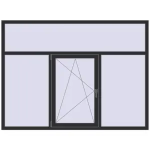 Cumpără Ferestre 2150x1600 mm ENERGY-SAVING REHAU SYNEGO MD