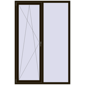 Buy Tilt-and-Turn 1400x2100 mm KORSA OPTIMUM REHAU EURO 70