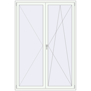 Buy Tilt-and-Turn 1500x2200 mm KORSA OPTIMUM REHAU EURO 70