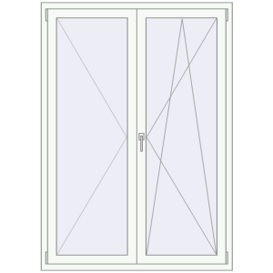 Buy Tilt-and-Turn 1250x1750 mm KORSA OPTIMUM REHAU EURO 70