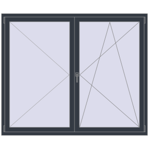 Buy Tilt-and-Turn 1800x1500 mm KORSA ENERGY-SAVING REHAU SYNEGO MD