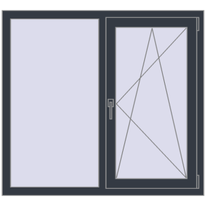 Cumpără Ferestre 1200x1100 mm OPTIMUM REHAU EURO 70