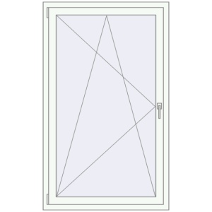 Buy Tilt-and-Turn 960x1550 mm KORSA ENERGY-SAVING REHAU SYNEGO MD