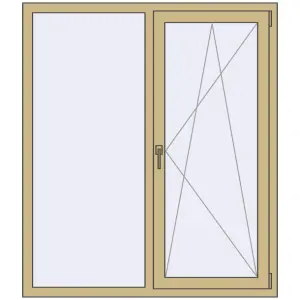 Cumpără Ferestre 1300x1500 mm ALU LIGHT A