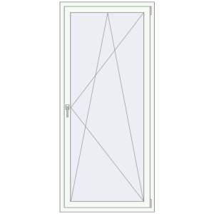 Buy Tilt-and-Turn 900x2000 mm KORSA ENERGY-SAVING REHAU SYNEGO MD