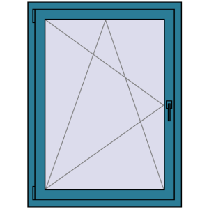 In den Warenkorb Kipp und Drehfenster 900x1200 mm REHAU EURO70