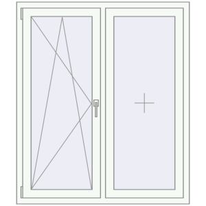 Cumpără Ferestre 1200x1400 mm ENERGY-SAVING REHAU SYNEGO MD