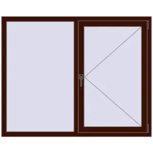 Cumpără Ferestre 1500x1200 mm ENERGY-SAVING REHAU SYNEGO MD