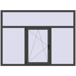 Cumpără Ferestre 2150x1600 mm ENERGY-SAVING REHAU SYNEGO MD