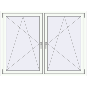 Buy Tilt-and-Turn 1620x1230 mm KORSA RENOVATION REHAU EURO 70