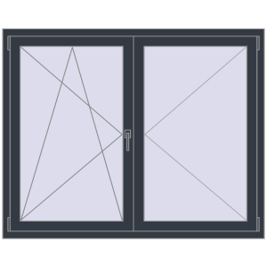 Cumpără Ferestre 1500x1200 mm BASE REHAU EURO 60