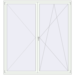 Buy Tilt-and-Turn 2120x2300 mm KORSA ENERGY-SAVING REHAU SYNEGO MD