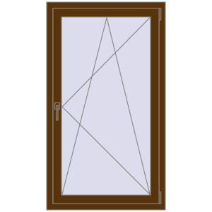 Купити Вікна 800x1400 мм REHAU Euro-Design 60