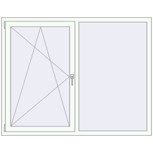 Buy Tilt-and-Turn 1645x1295 mm KORSA ENERGY-SAVING REHAU SYNEGO MD