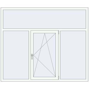 Cumpără Ferestre 1950x1650 mm OPTIMUM REHAU EURO 70