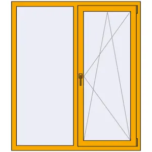 Cumpără Ferestre 1300x1500 mm ALU LIGHT A