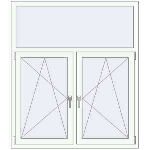 Buy Tilt-and-Turn 1300x1500 mm KORSA ENERGY-SAVING REHAU SYNEGO MD