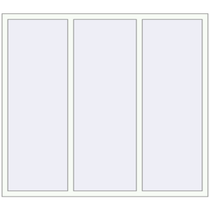 Buy Tilt-and-Turn 1800x1600 mm REHAU OPTIMUM EURO-DESIGN 70 RAL 9016 Traffic white two-sided