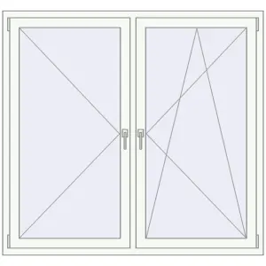 Cumpără Ferestre 1560x1460 mm ENERGY-SAVING REHAU SYNEGO MD