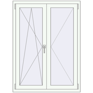 Buy Tilt-and-Turn 1000x1350 mm KORSA OPTIMUM REHAU EURO 70