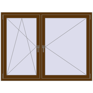 In den Warenkorb Kipp und Drehfenster 1600x1200 mm REHAU  BRILLANT