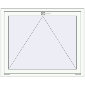 Cumpără Ferestre 1050x900 mm BASE REHAU EURO 60