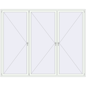 Buy Tilt-and-Turn 3000x2400 mm KORSA ENERGY-SAVING REHAU SYNEGO MD