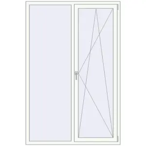 Cumpără Ferestre 1350x2050 mm REHAU BRILLANT DESIGN
