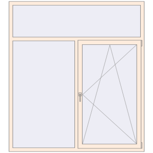 Kaufen Kipp und Drehfenster 1800x2000 mm REHAU EURO70