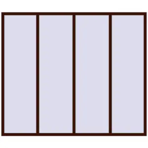 Cumpără Ferestre 2500x2130 mm BASE REHAU EURO 60