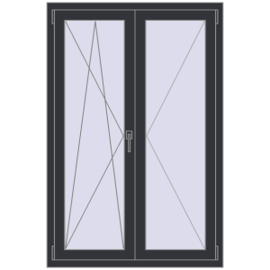 Acheter Fenêtres 1000x1500 mm REHAU Euro-Design 60