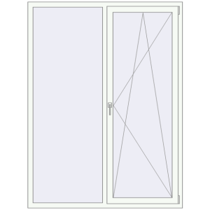 Cumpără Ferestre 1500x2000 mm ENERGY-SAVING REHAU SYNEGO MD