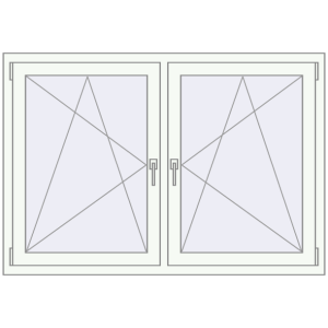 Buy Tilt-and-Turn 1450x1000 mm KORSA OPTIMUM REHAU EURO 70