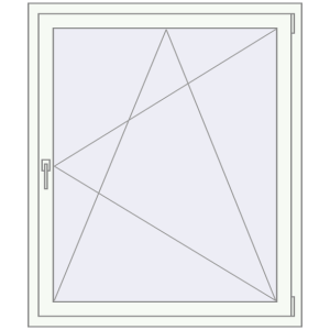 Buy Tilt-and-Turn 1100x1320 mm KORSA ENERGY-SAVING REHAU SYNEGO MD