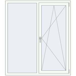 Buy Tilt-and-Turn 1400x1600 mm KORSA ENERGY-SAVING REHAU SYNEGO MD
