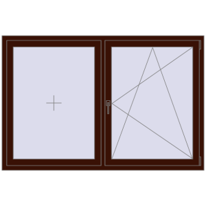 Cumpără Ferestre 1800x1200 mm BASE REHAU EURO 60