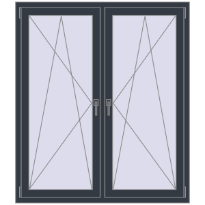 Buy Tilt-and-Turn 1300x1500 mm KORSA ENERGY-SAVING REHAU SYNEGO MD