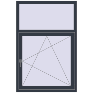 Купити Вікна 1000x1500 мм REHAU EURO 70