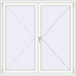 Acheter Fenêtres 1500x1500 mm REHAU Euro-Design 60