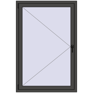 Cumpără Ferestre 1000x1500 mm BASE REHAU EURO 60