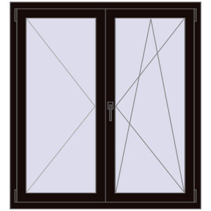 Buy Tilt-and-Turn 1200x1300 mm KORSA OPTIMUM REHAU EURO 70