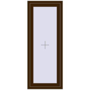 Buy Tilt-and-Turn 600x1500 mm KORSA BRILLANT DESIGN DARK_OAK two-sided
