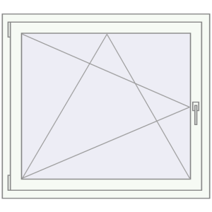 Buy Tilt-and-Turn 1050x1000 mm KORSA BRILLANT DESIGN ANTHRACITE_GREY_STRUKTURAL external