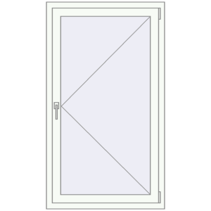 Buy Tilt-and-Turn 775x1470 mm KORSA OPTIMUM REHAU EURO 70