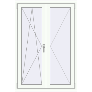 Buy Tilt-and-Turn 950x1380 mm KORSA BRILLANT DESIGN