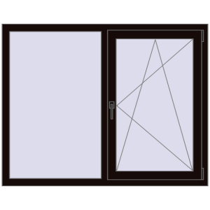 Buy Tilt-and-Turn 1400x1100 mm KORSA OPTIMUM REHAU EURO 70