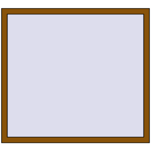 Buy Tilt-and-Turn 1300x1200 mm KORSA BRILLANT DESIGN GOLDEN OAK two-sided