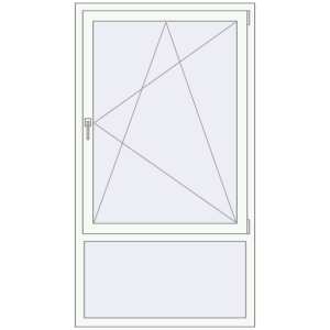 Buy Tilt-and-Turn 1000x1800 mm KORSA OPTIMUM REHAU EURO 70