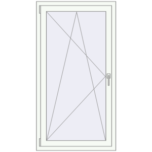 In den Warenkorb Kipp und Drehfenster 800x1500 mm REHAU EURO70